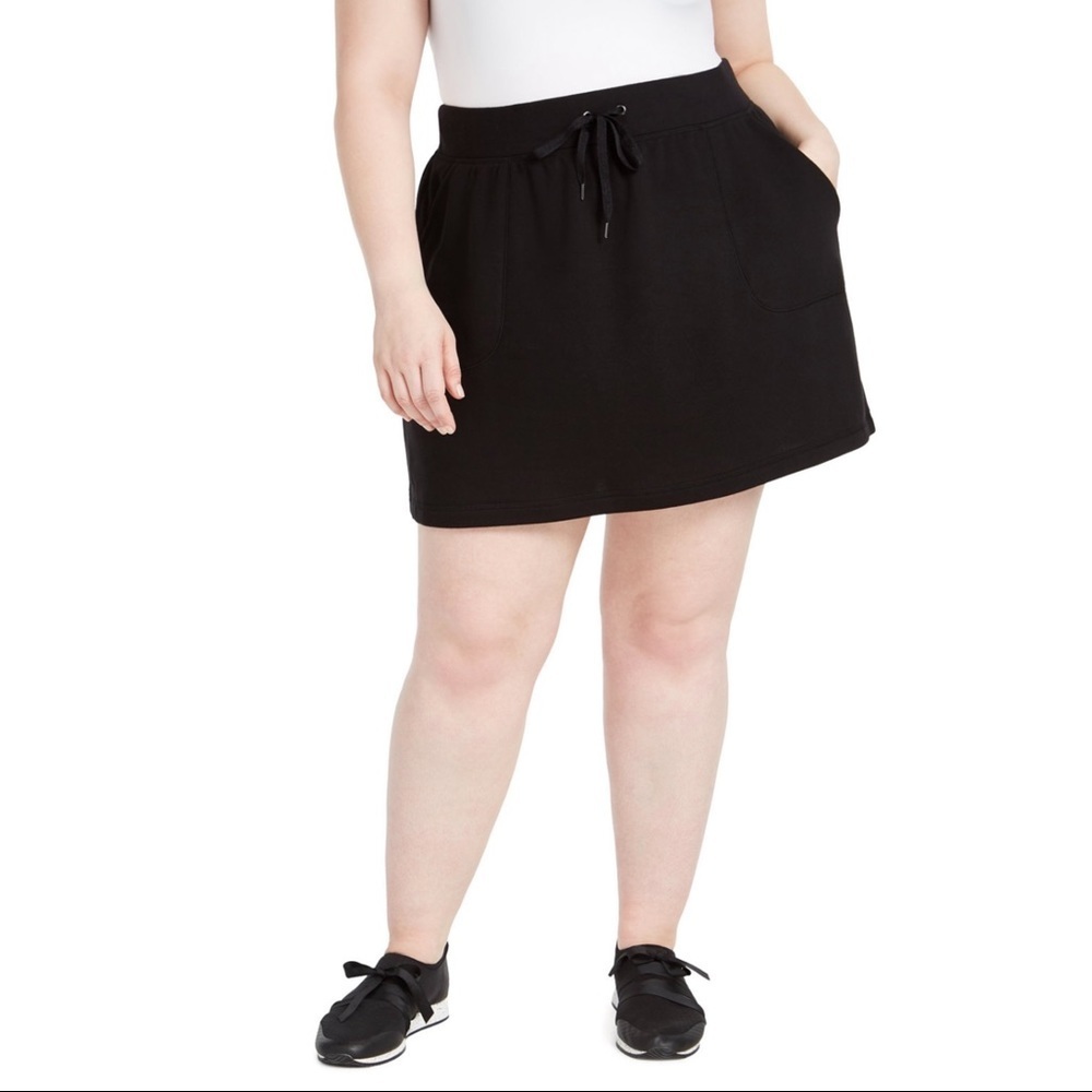 New Ideology Plus Fitness Workout Drawstring Skirt​